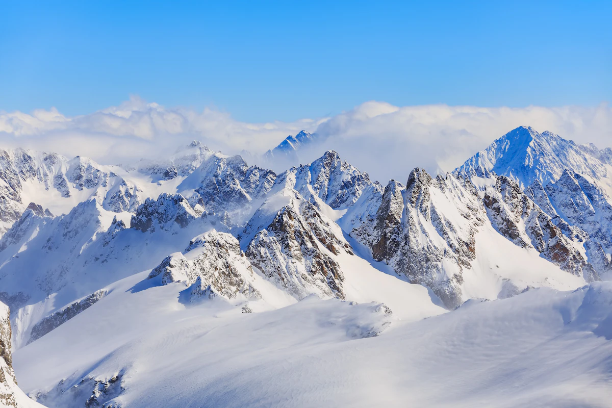 Alpejskie stacje narciarskie i stoki